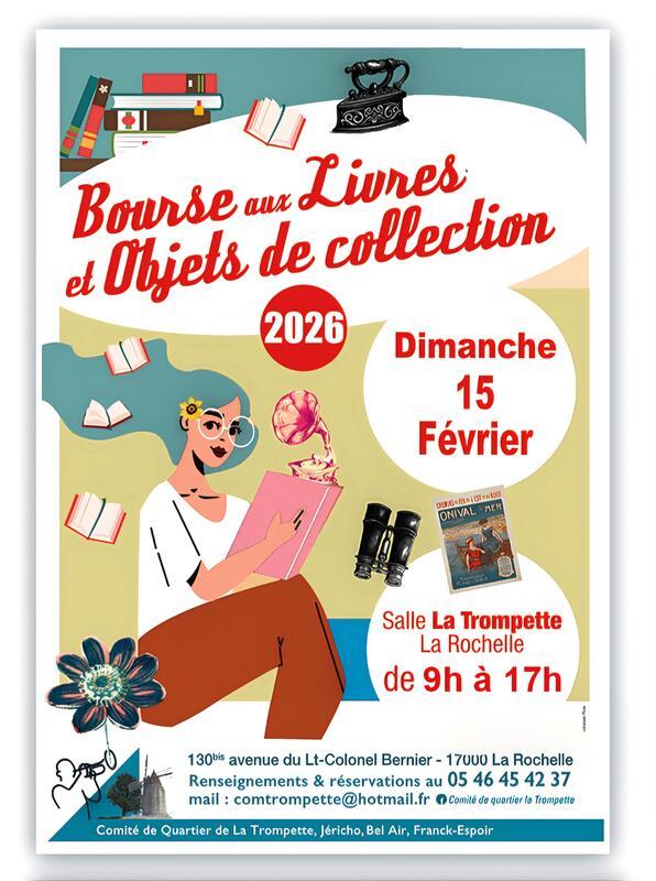 Bourse aux livres, médias et jeux collectors