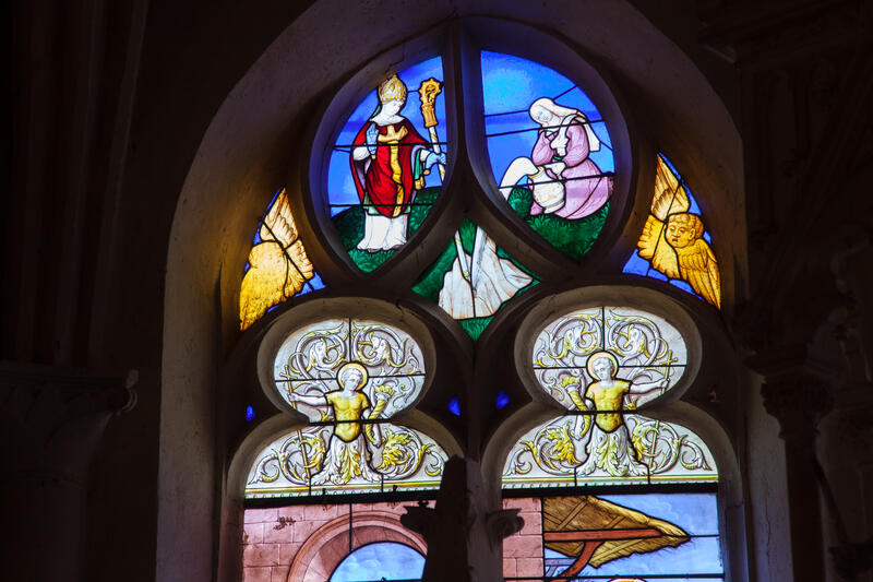 Visite des vitraux de l'église