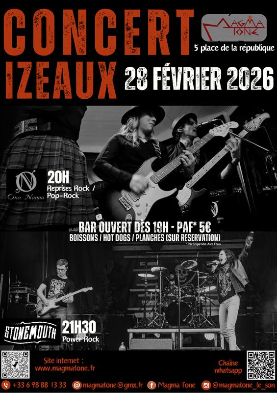 Concert Stonemouth et Ono Nappa