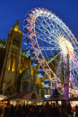 Marché de Noël - la grande roue
