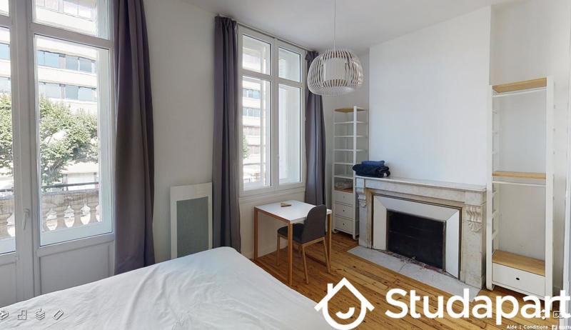 Chambre - 19 m² - 1 pièce