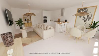 Appartement - 64 m² - 3 pièces