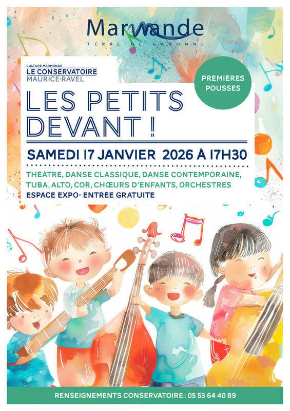 Spectacle &quot;Les Petits devant&quot; du Conservatoire Maurice Ravel