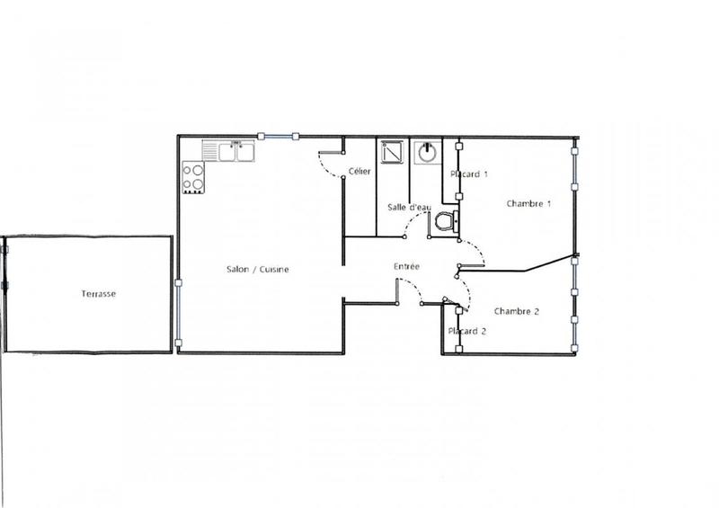 Appartement - 62 m² - 3 pièces