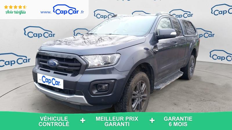 Ford Ranger Super Cabine III 2.0 EcoBlue 213 Bva Wildtrak - Automatique