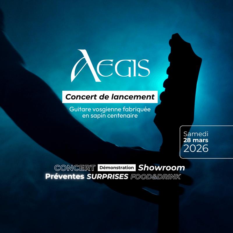 Concert de lancement Aegis guitares