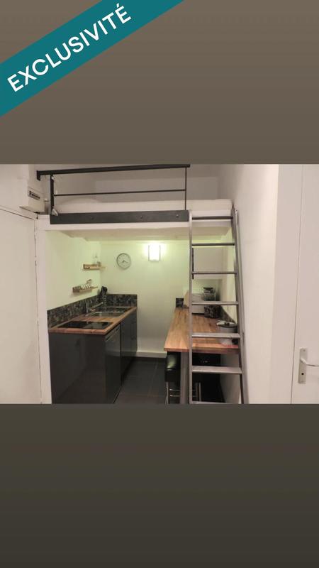 Appartement - 16 m² - 1 pièce