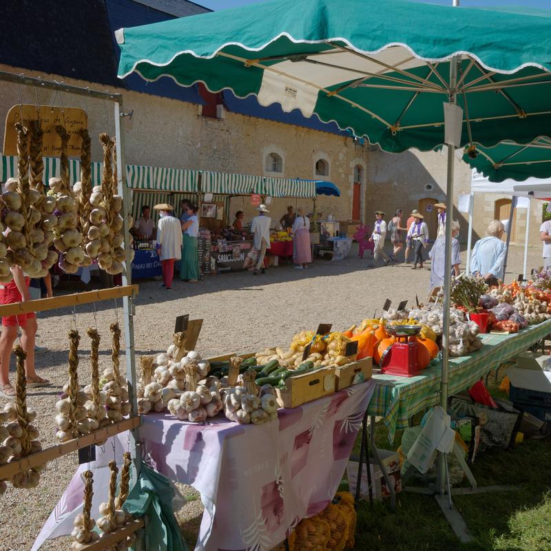 Le 15 août, Fête historique au château de Gizeux