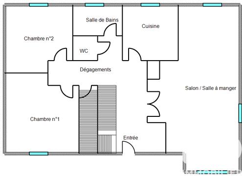 Maison - 130 m² - 6 pièces