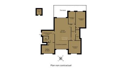 Appartement - 118 m² - 4 pièces