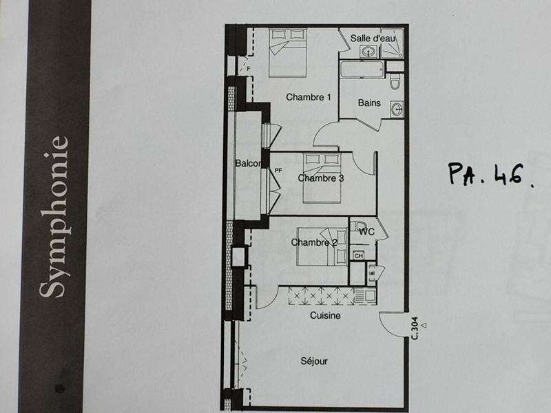 Appartement - 78 m² - 4 pièces