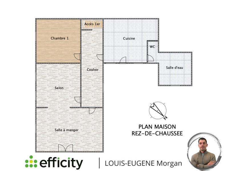 Maison - 86 m² - 5 pièces