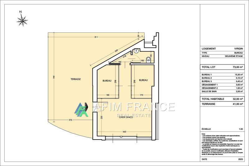 Local commercial - 73 m²