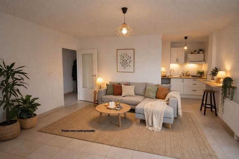 Appartement - 48 m² - 2 pièces