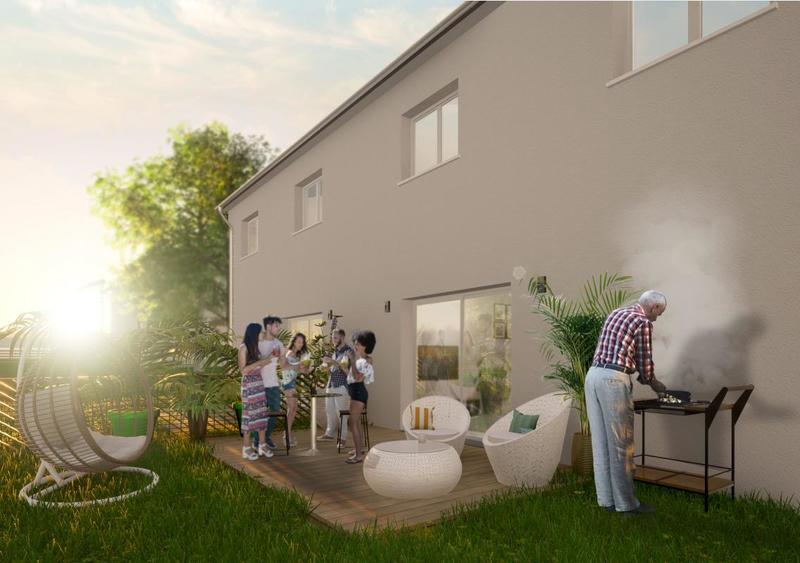 Maison - 98 m² - 4 pièces