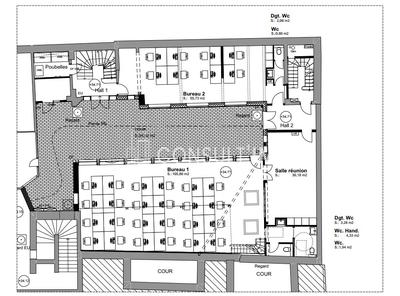 Bureau - 248 m²