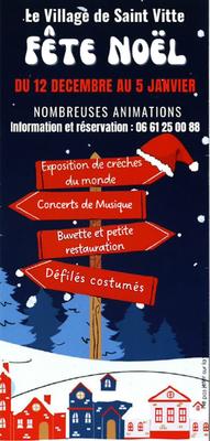 Le village de Noël, déambulation vintage