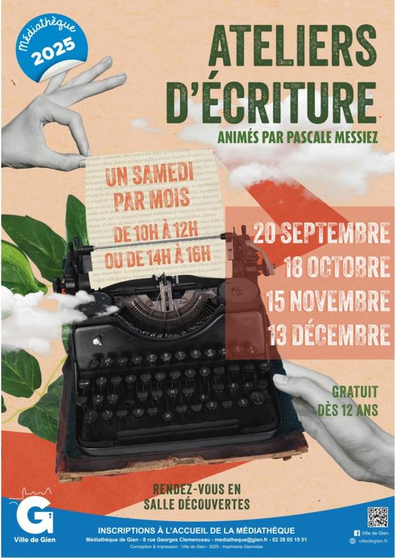 Ateliers d'écriture