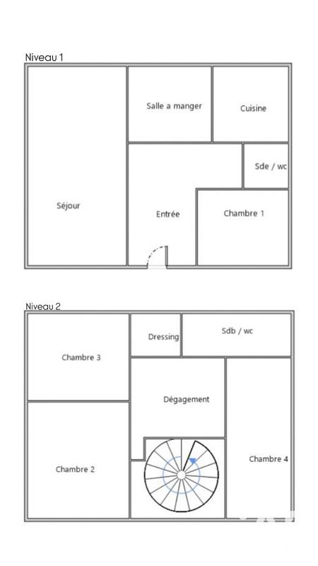 Maison - 140 m² - 6 pièces