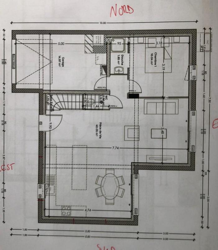 Maison - 103 m² - 5 pièces