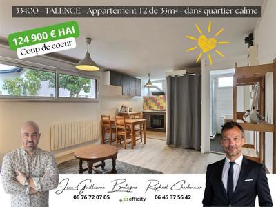 Appartement - 33 m² - 2 pièces