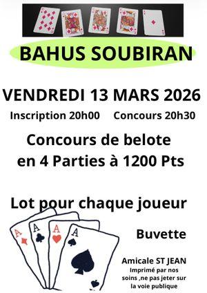 Concours de belote
