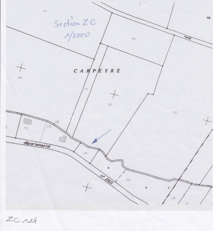 Terrain constructible - 1 000 m²