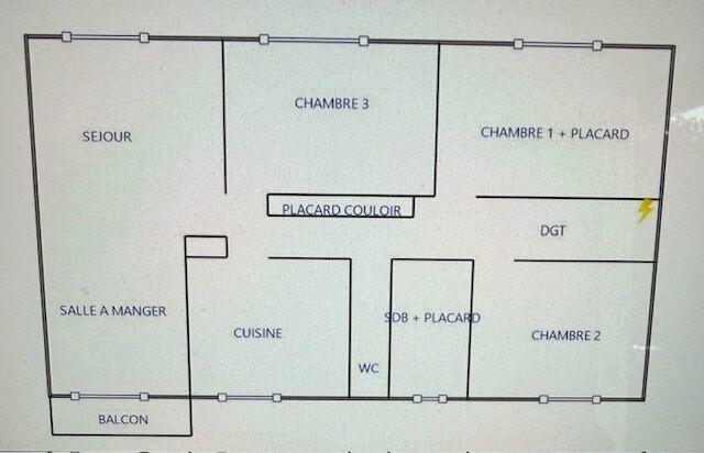 Appartement - 81 m² - 5 pièces