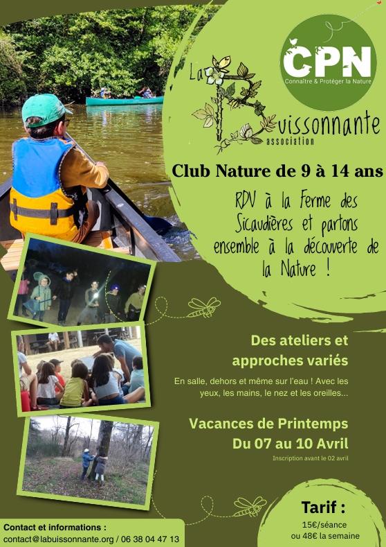 Club Nature - Fabrication de nids à hirondelles, quizz sonores sur les oiseaux