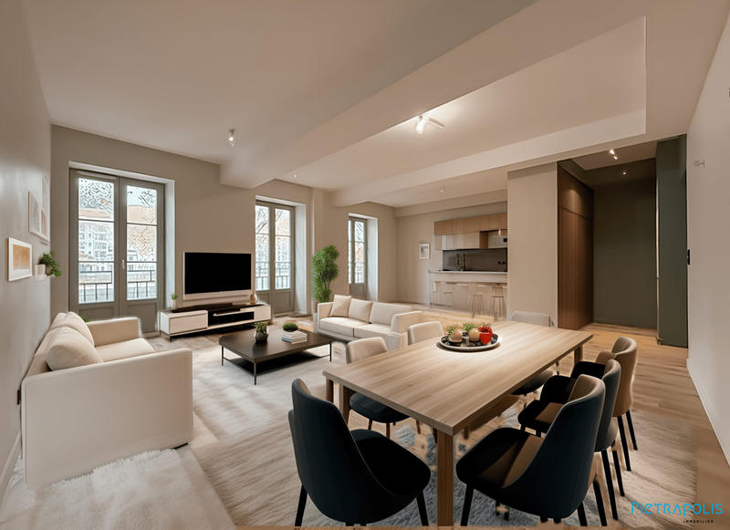 Appartement - 102 m² - 4 pièces