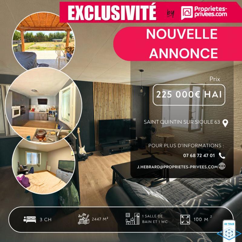 Maison - 100 m² - 5 pièces