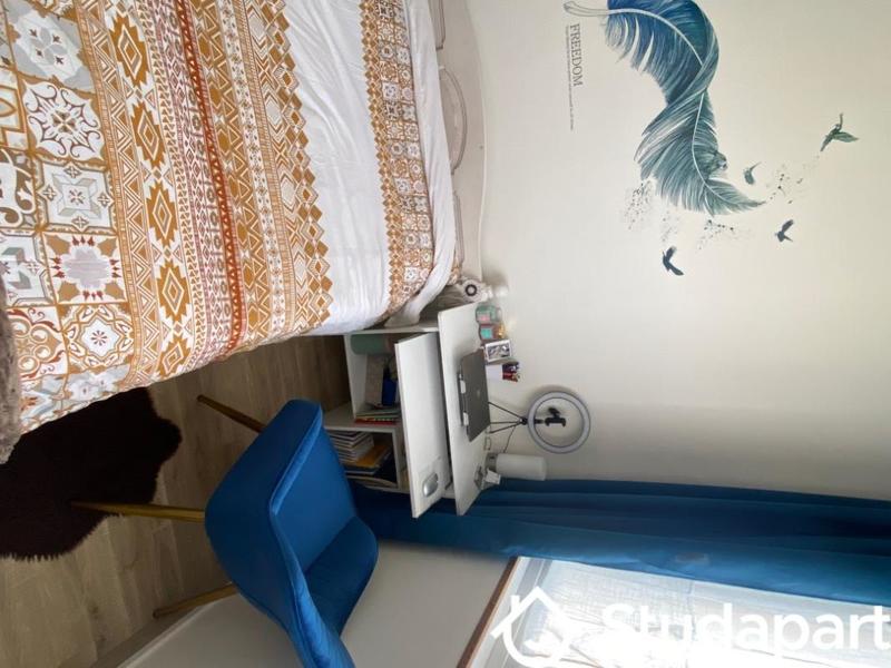 Chambre - 13 m² - 1 pièce