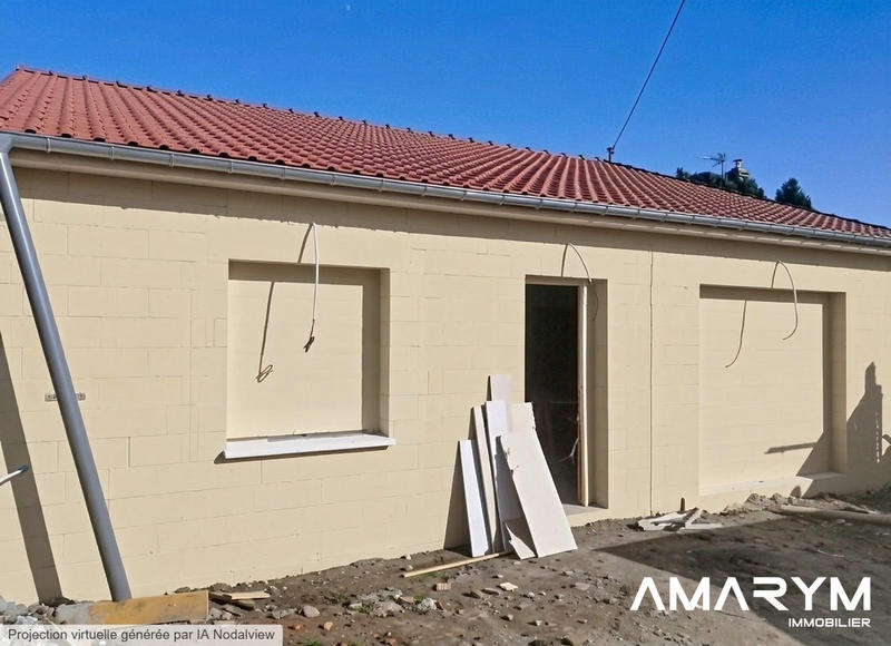 Maison ancienne - 85 m² - 3 pièces