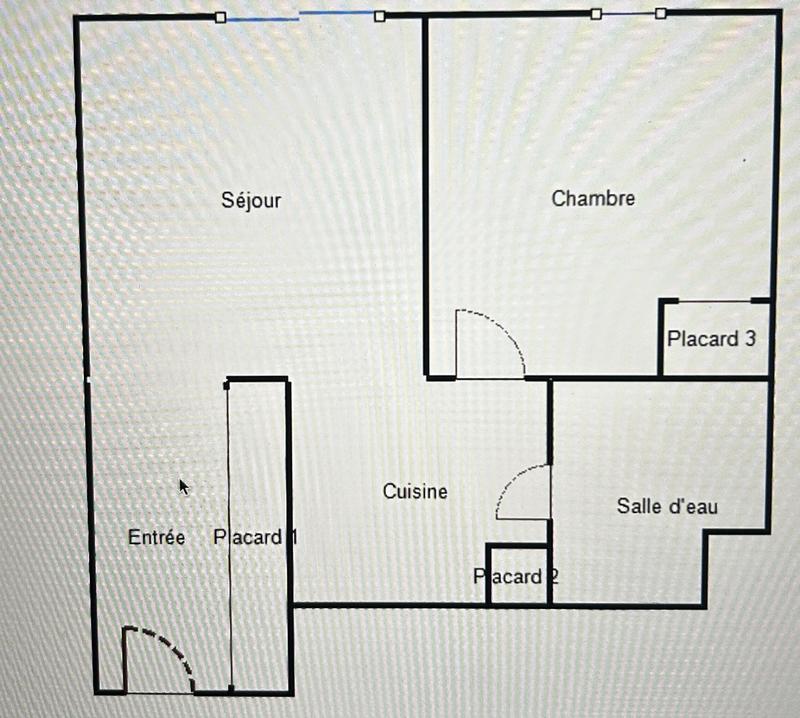 Appartement - 46 m² - 2 pièces