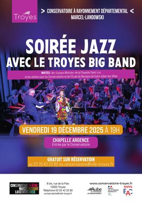 Soirée Jazz avec le Troyes Big Band