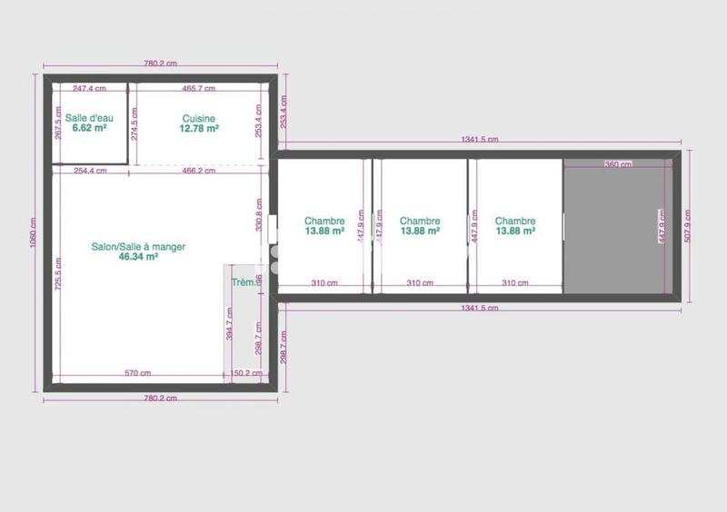 Maison - 1 875 m² - 67 pièces