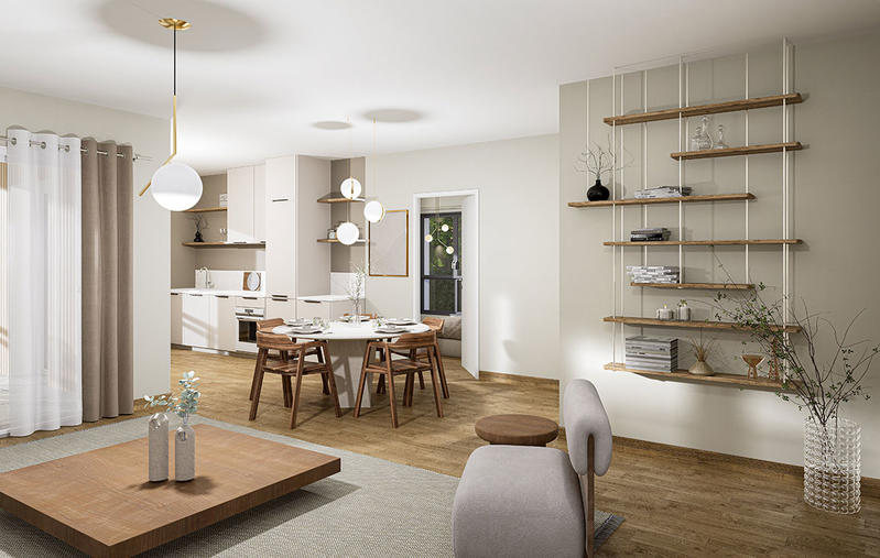 Appartement - 23 à 115 m² - 1 à 4 pièces