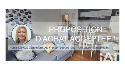 Appartement - 45 m² - 2 pièces