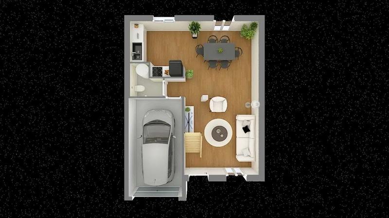 Maison - 90 m² - 4 pièces