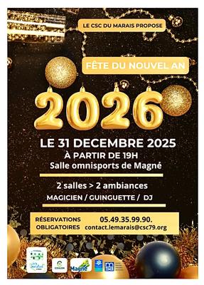 Réveillon convivial à Magné