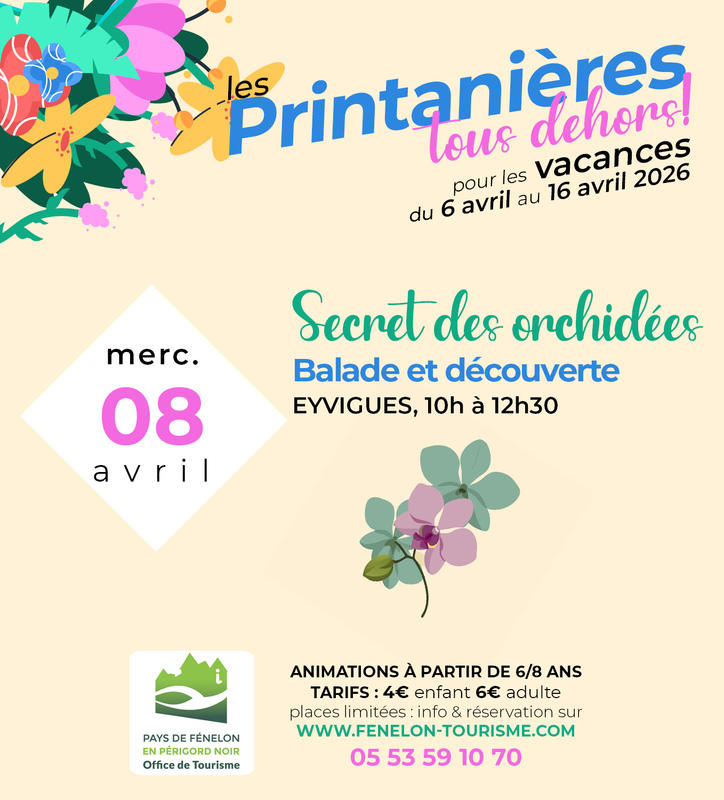 Les Printanières 2026 - le secret des orchidées