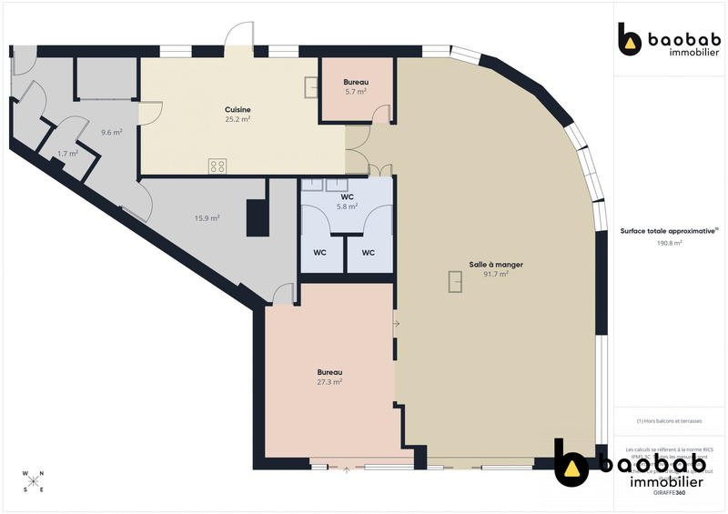 Fonds de commerce - Hôtellerie / Restauration - 200 m²