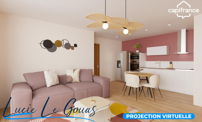 Appartement - 62 m² - 3 pièces