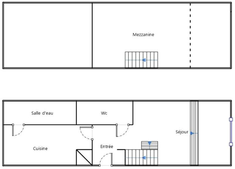 Appartement - 37 m² - 1 pièce