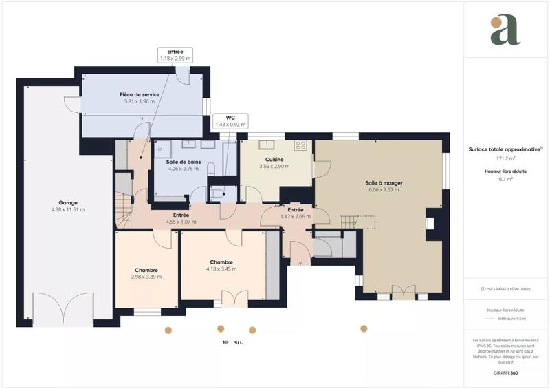 Villa - 180 m² - 7 pièces