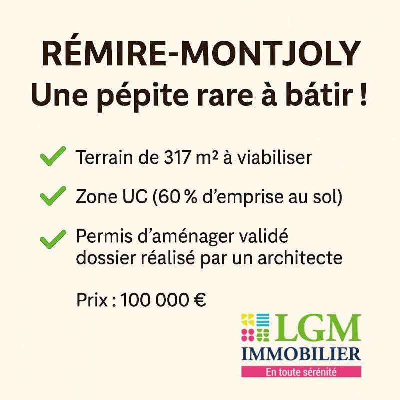 Terrain constructible - 317 m²