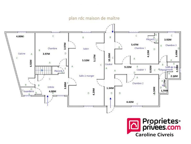 Propriété - 188 m² - 8 pièces