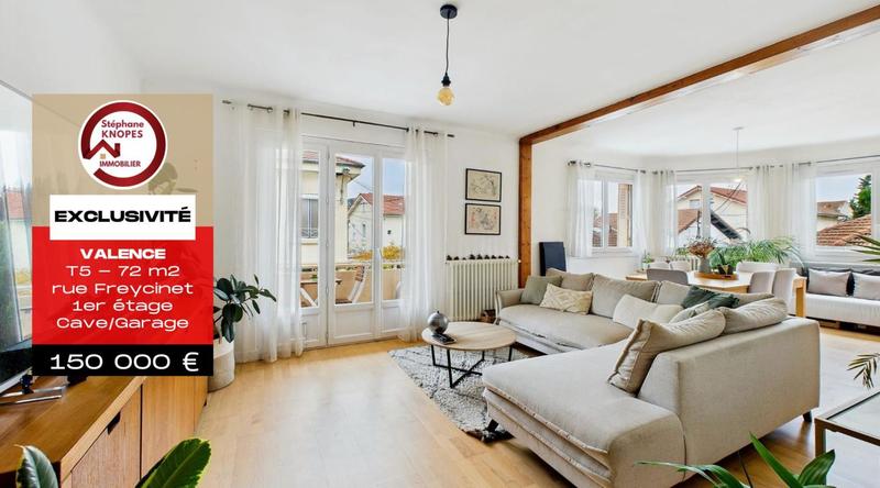 Appartement - 72 m² - 4 pièces