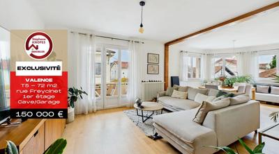 Appartement - 72 m² - 4 pièces