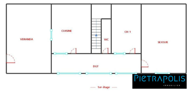 Maison ancienne - 146 m² - 4 pièces